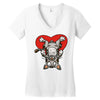 love cat Women's V-Neck T-Shirt