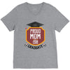 proud mom of a 2018 graduate V-Neck Tee