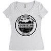 crystal lake consuelor est 1935 Women's Triblend Scoop T-shirt