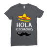 hola bitchachos Ladies Fitted T-Shirt