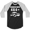 redneck math 4x4 truck 3/4 Sleeve Shirt