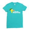 duck norris Ladies Fitted T-Shirt