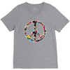 adesivo peace no worries &amp; shocker V-Neck Tee