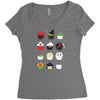 cupcake costume party Women's Triblend Scoop T-shirt