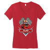 dad mack trucks Women's V-Neck T-Shirt