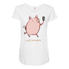 instaham Maternity Scoop Neck T-shirt