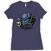 predator chest Ladies Fitted T-Shirt