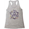 20 Dice Flowers Racerback Tank