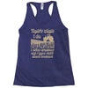 that`s what i do drive Racerback Tank