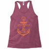 anchored faith Racerback Tank