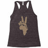 peace to africa Racerback Tank