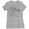 aliens nuke from orbit Ladies Fitted T-Shirt
