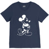 mouse screen print V-Neck Tee