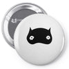 black owl Pin-back button