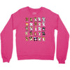 dabbing animals Crewneck Sweatshirt