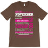 quens are born in november T-Shirt