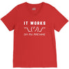 It Works On My Machine V-Neck Tee