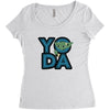 Yoda Women's Triblend Scoop T-shirt