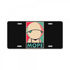 mope around License Plate