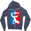 national breakdancing association breakdance Zipper Hoodie
