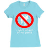 i ain't afraind of no gooats Ladies Fitted T-Shirt