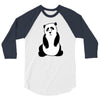 crying panda 3/4 Sleeve Shirt