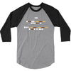 s&rsquo;morse code 3/4 Sleeve Shirt