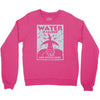 water is sacred no pipelines Crewneck Sweatshirt