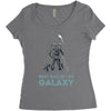 best dad in the galaxy Women's Triblend Scoop T-shirt