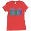 who's the daddy christmas Ladies Fitted T-Shirt