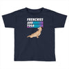 frenchies and yoga Toddler T-shirt