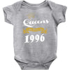 queens are born in 1996 Baby Onesie