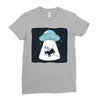 Ufo Ladies Fitted T-Shirt