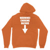 warning choking hazard printed Unisex Hoodie