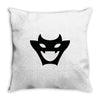 videl's satan symbol Throw Pillow