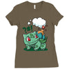 bombasaur Ladies Fitted T-Shirt