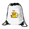 pika chu Drawstring Bags