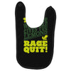 rage quit Baby Bibs