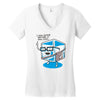 hipster ice cube Women's V-Neck T-Shirt