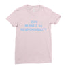 day ruined Ladies Fitted T-Shirt