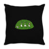 run away and keep going Throw Pillow