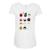 cupcake costume party Maternity Scoop Neck T-shirt