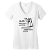 hump day camel funny t shirt guess what day it is funny tee shirt Women's V-Neck T-Shirt