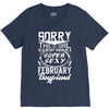 This Girl Is Taken By A Super Sexy February Boyfriend V-Neck Tee