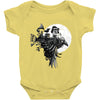 ride the raven Baby Onesie
