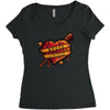 bloody love Women's Triblend Scoop T-shirt