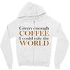 given enough coffee Zipper Hoodie