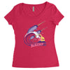 blessed Women's Triblend Scoop T-shirt