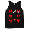 ls lesbian full heart Tank Top