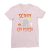 scary gay person Ladies Fitted T-Shirt